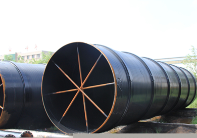 三油兩步加強(qiáng)筋大口徑防腐鋼管